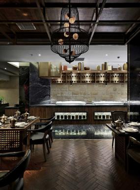 最新自助餐厅装饰效果图片