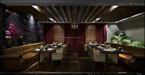 自助餐厅装饰效果图片库