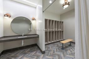 高档卫生间门装修效果图