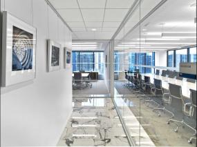 办公室格栅吊顶装修效果图片