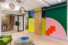 办公室走道吊顶装修实物图片