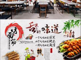 最新工装墙面涂鸦装修图片