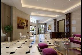 办公楼大厅装潢设计效果图片