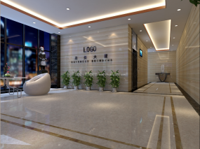 办公楼大厅装修图片