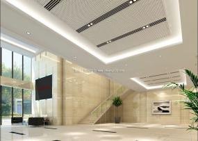 办公楼大厅装修高清图片