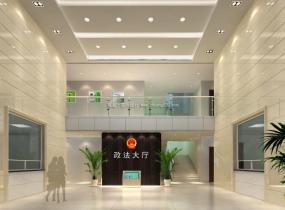 最新办公楼大厅效果图