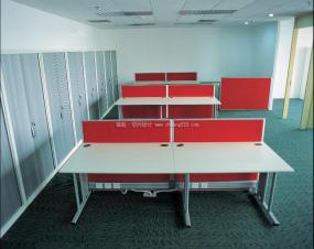 2018年屏风办公桌装修效果图