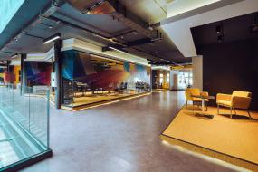 磨砂玻璃隔断图案装修效果图