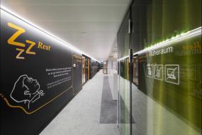 磨砂玻璃隔断图案装修装潢效果图