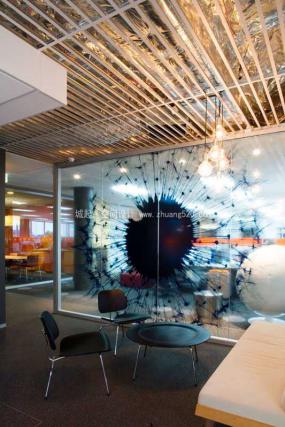 最新磨砂玻璃贴图装修图片