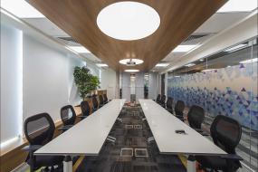 磨砂玻璃隔断图案装饰效果图片库