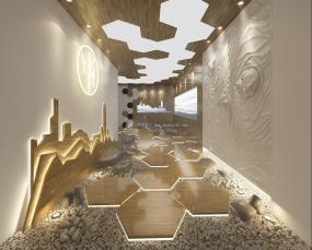 港式茶餐厅装饰效果图片库