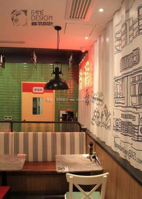 港式茶餐厅装修高清图片