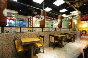 高档港式茶餐厅装修图片