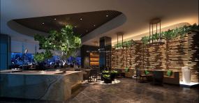 高端港式茶餐厅装修效果图