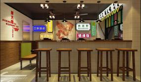 2018港式茶餐厅装修效果图