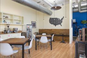 办公室石膏板隔断墙装饰效果图片