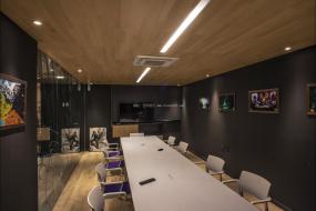 石膏板办公室隔断装饰效果图片库