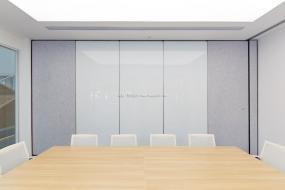 石膏板办公室隔断装修高清图片