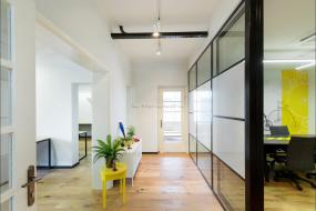 最新石膏板办公室隔断装饰效果图