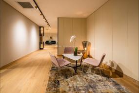 石膏板办公室隔断装饰图片