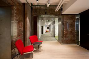 美国办公室装修效果图