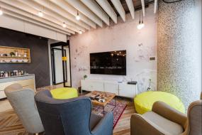 传媒公司办公室装修图片