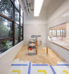 亲子主题餐厅装修图片