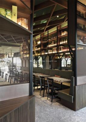 最新特色主题餐厅装饰效果图