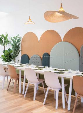 最新亲子主题餐厅装饰实景图