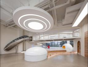 亲子主题餐厅装修实景图图片