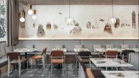 中式主题餐厅装修实景图图片