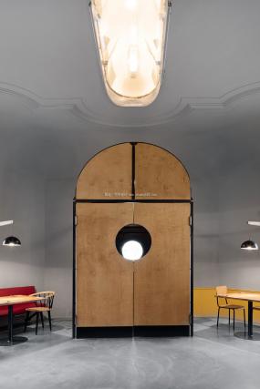 粤港茶餐厅装饰效果图