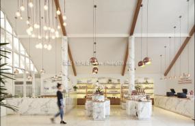 高档西餐厅设计装饰效果图片