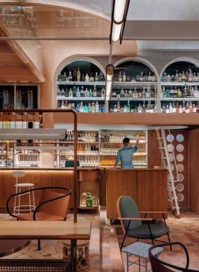 高档西餐厅装饰设计效果图