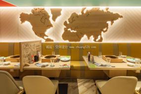 粤港茶餐厅装修设计效果图片