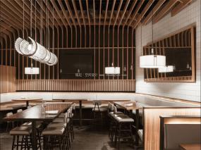 高端工业风格酒吧装修图片