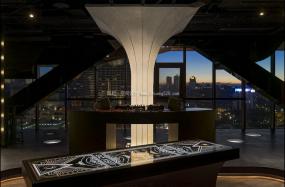 高档复古酒吧风格装修效果图