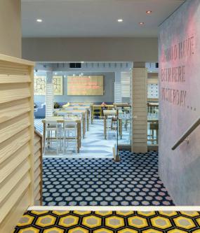 最新酒店自助餐厅设计装饰效果图