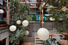 酒店自助餐厅设计效果图片