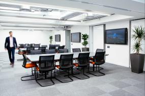 会议室布局装修效果图