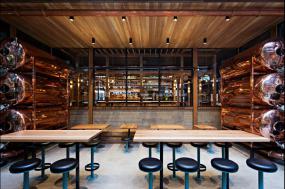 高档酒店自助餐厅装修图片