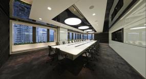 大会议室桌椅装饰设计效果图片