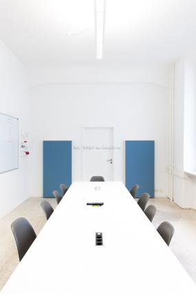 大会议室桌椅装修实景图图片