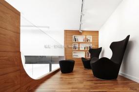 个性风格理发店装修效果图片