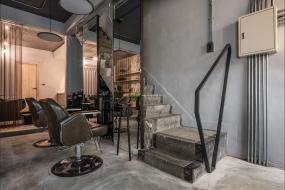 2019小型理发店装修效果图