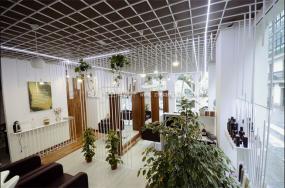 复古风格发廊设计装饰效果图片