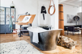 工业风格公寓装修高清图片