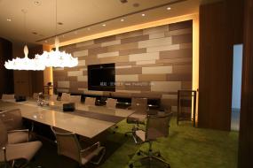 会议室大屏幕装饰设计效果图