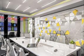 最新会议室实景装修设计效果图